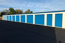 Several size storage units available